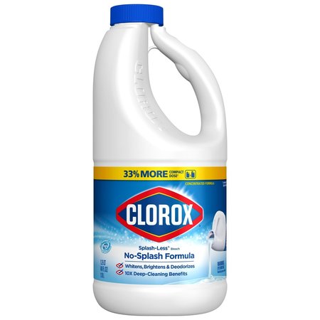 CLOROX Splash-Less Regular Scent Bleach 40 oz 32417